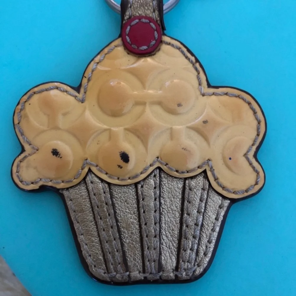 Coach Yellow Cupcake Keychain - Picture 4 of 5